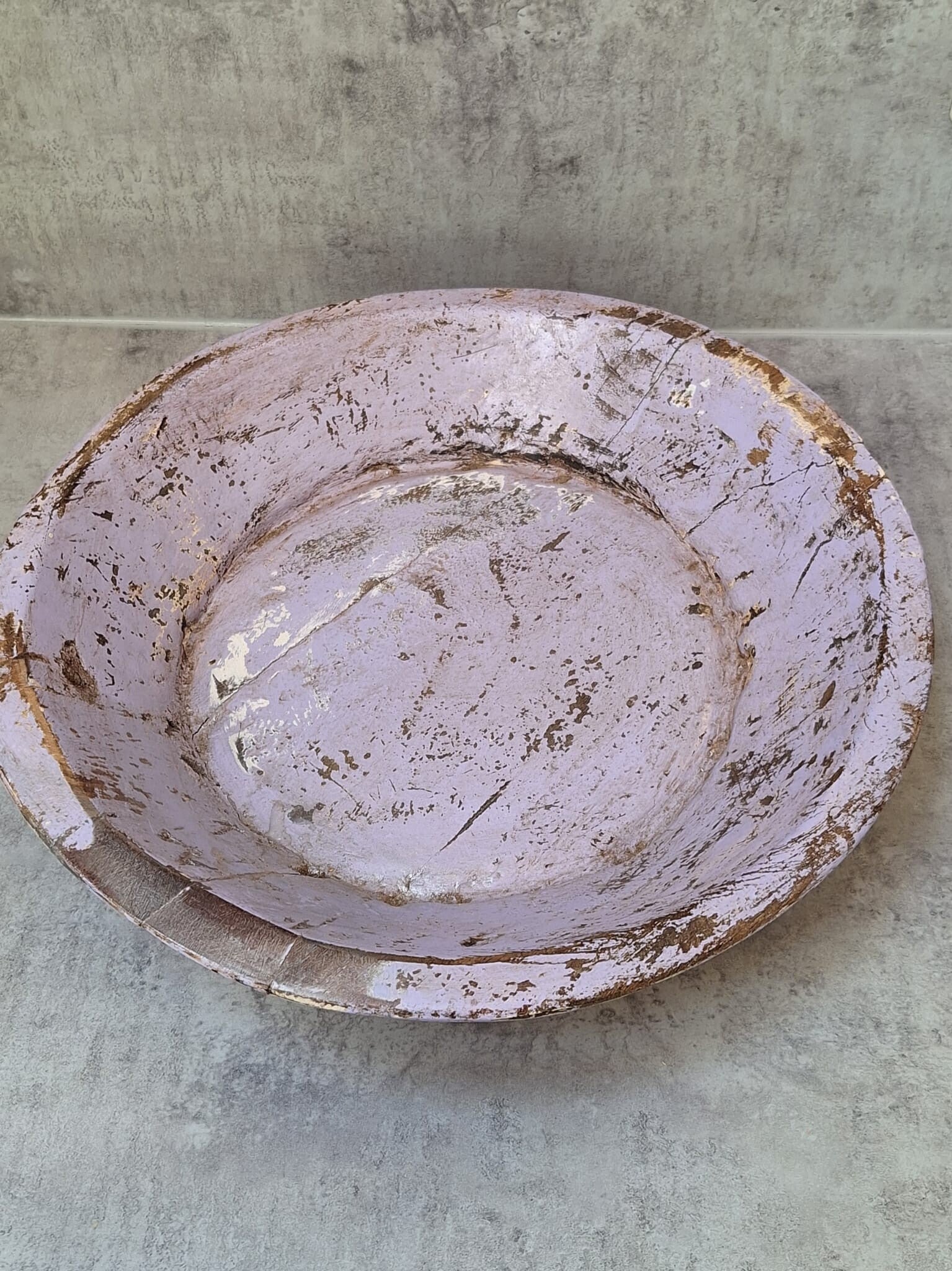 Vintage houten schaal.