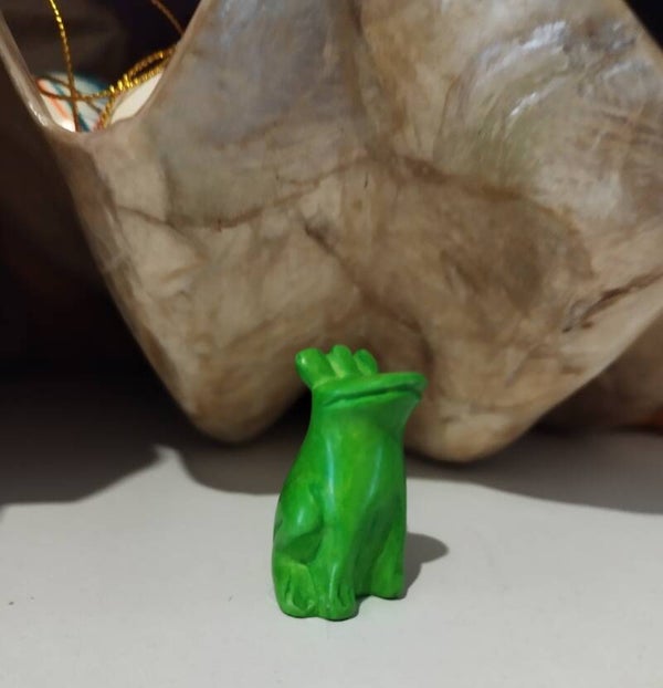 Fairtrade mini kikker