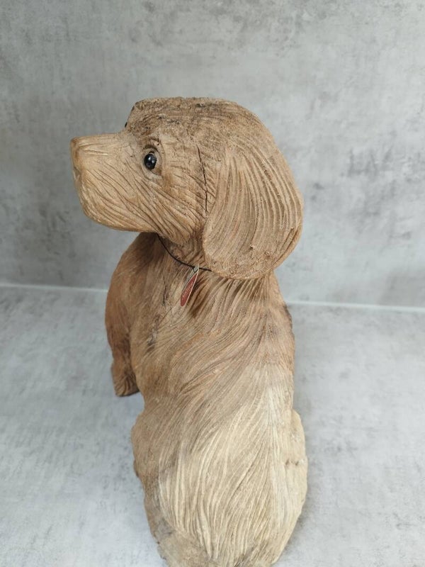 Houten fairtrade Hond