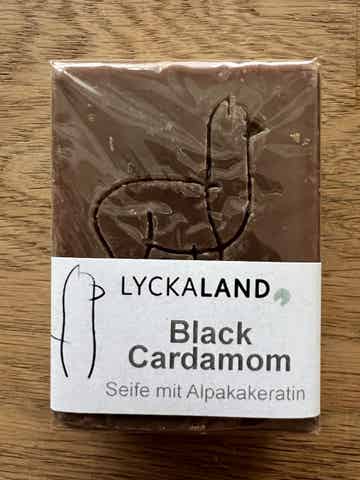 Seife mit Alpakakeratin | Black Cardamom