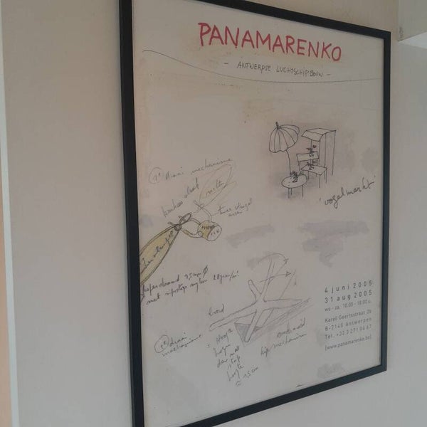 Panamarenko - affiche luchtschipbouw