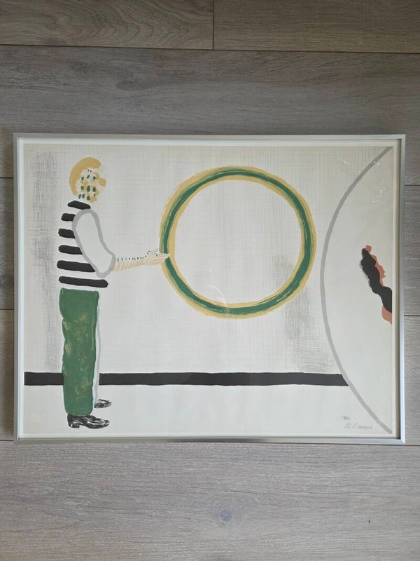 Roger Raveel - ' Ontstaan van de cirkel'