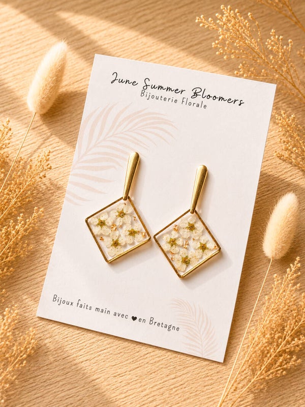 Boucles d'oreilles Apolline