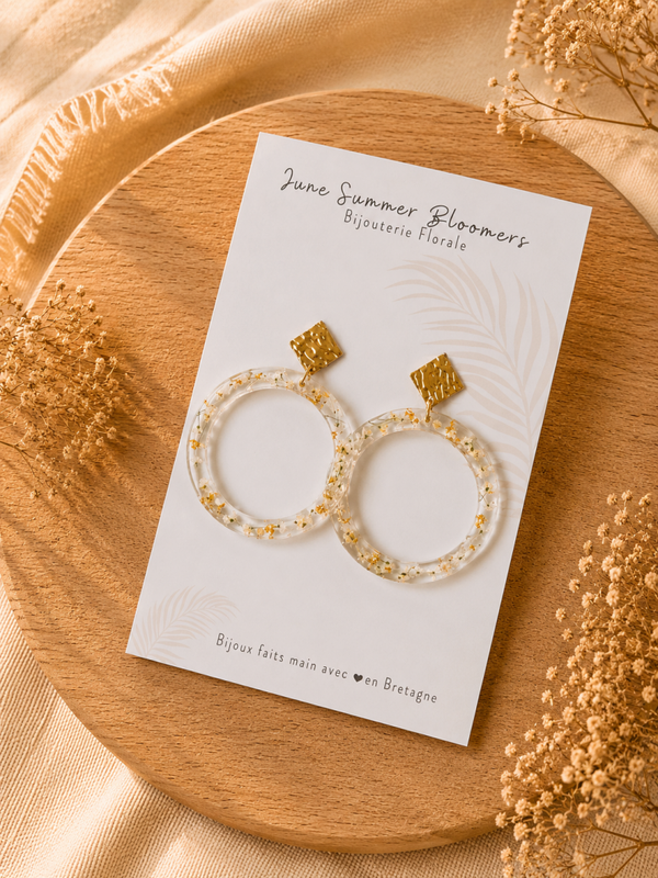Boucles d'oreilles Albane