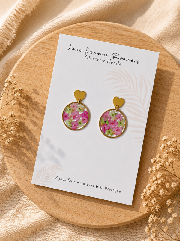 Boucles d'oreilles Camille
