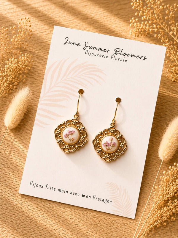 Boucles d'oreilles Mila