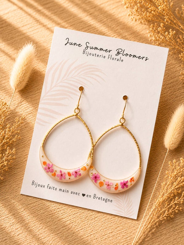Boucles d'oreilles Romane