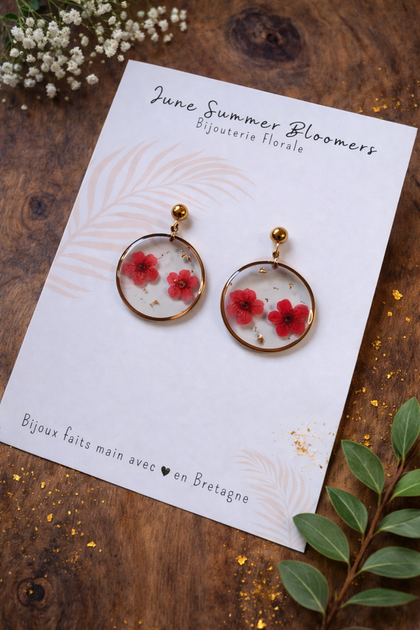 Boucles d'oreilles Apolline