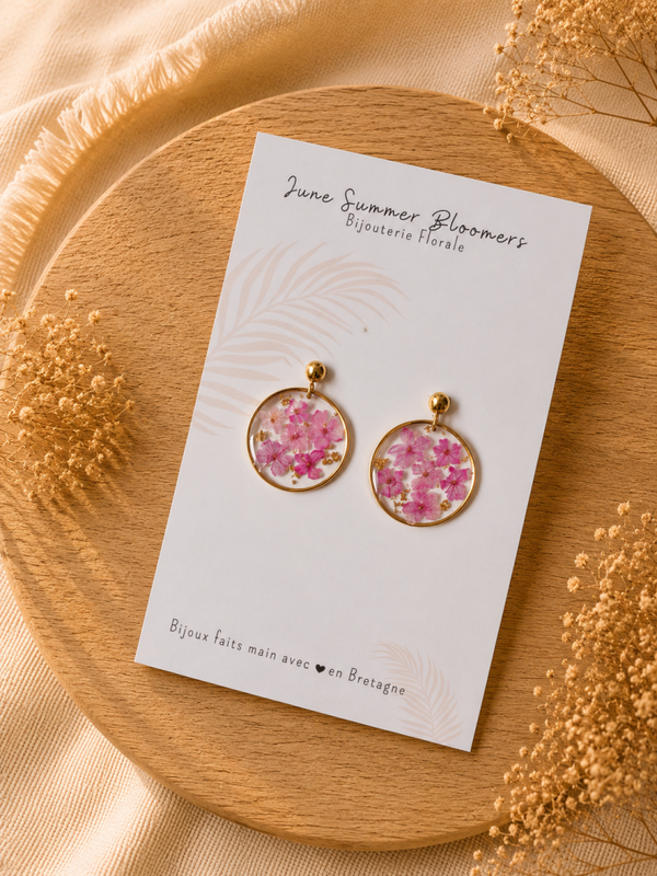 Boucles d'oreilles Romane