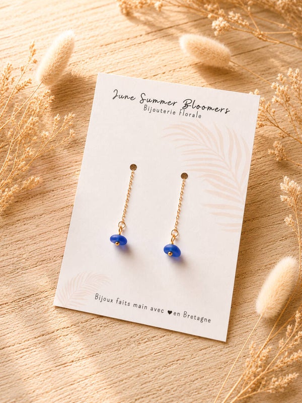 Boucles d'oreilles Écume