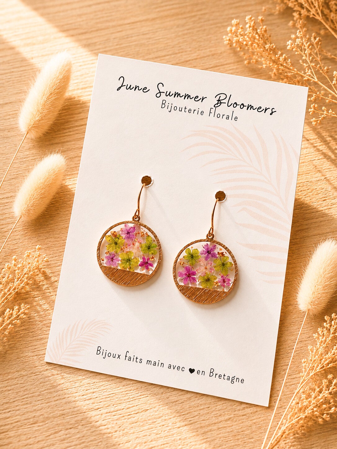 Boucles d'oreilles Charlie