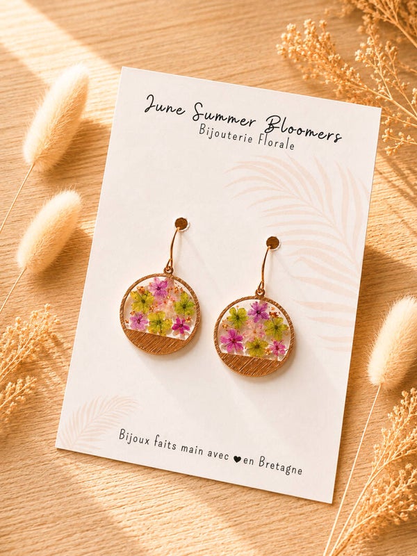Boucles d'oreilles Charlie