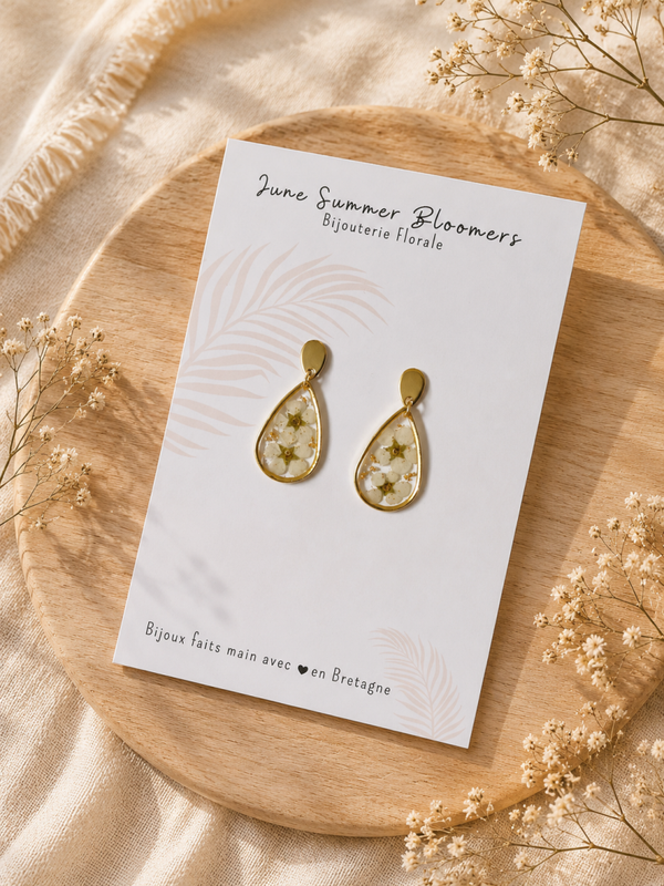 Boucles d'oreilles Charlie
