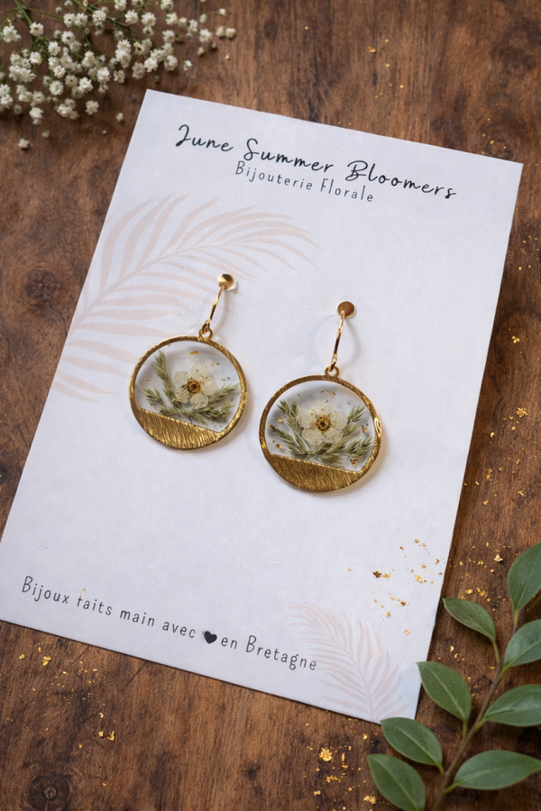 Boucles d'oreilles Charlie
