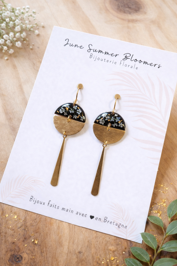 Boucles d'oreilles Célestine