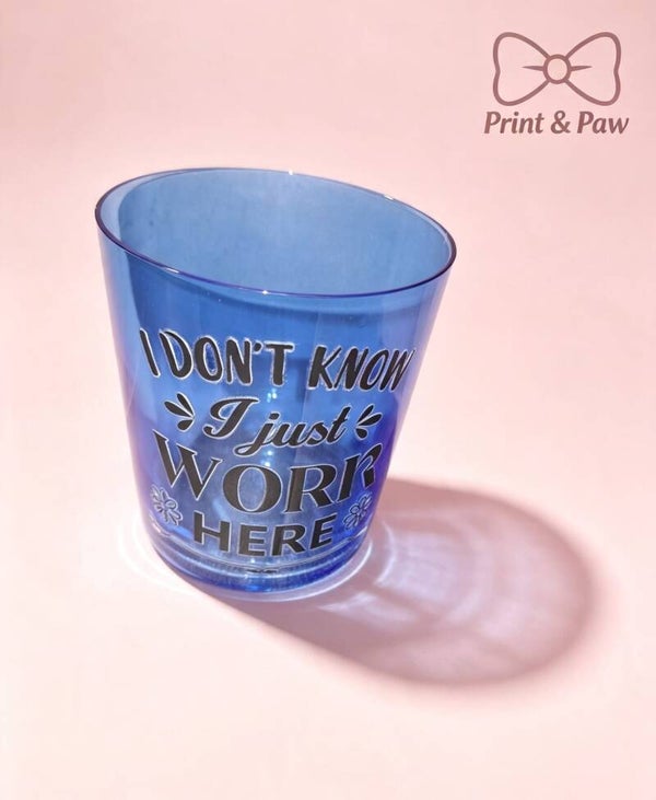 Blue glass