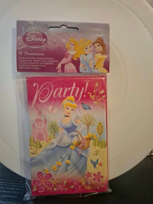 Disney Princess party invite