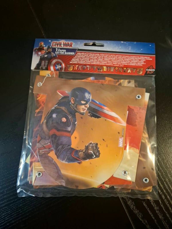 Captian America banners