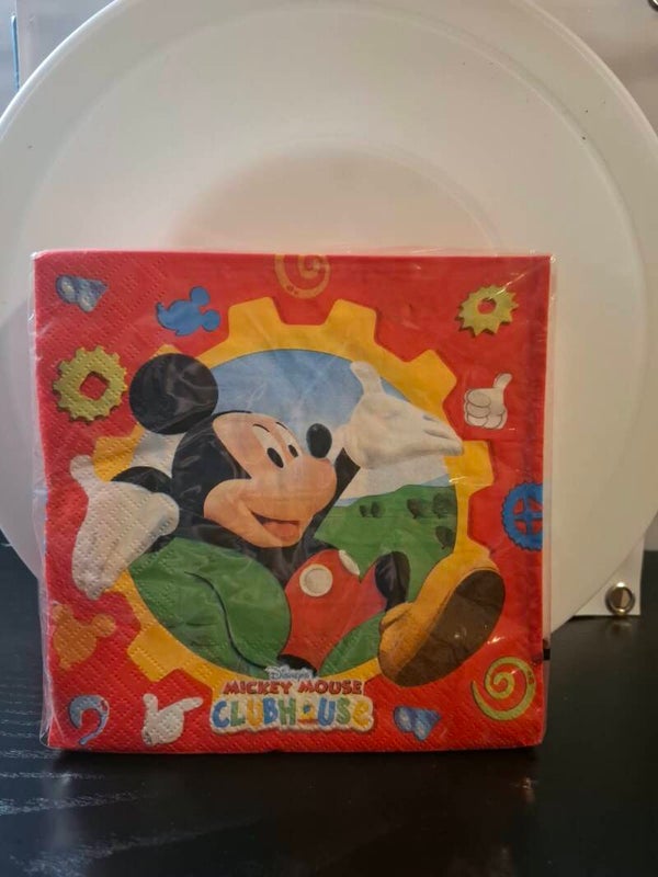 Mickey mouse napkins
