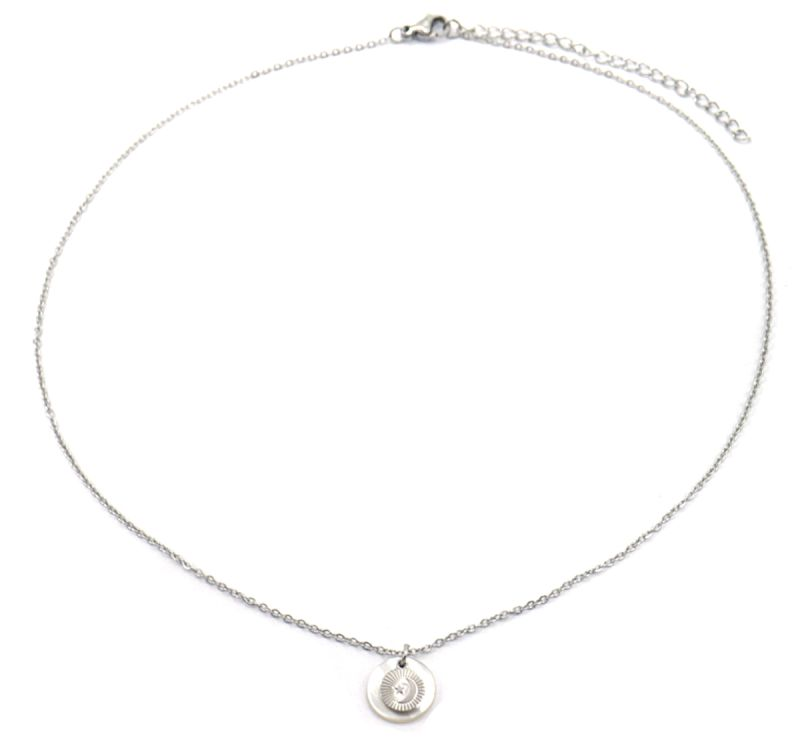 Moonlight Glow ketting Zilver