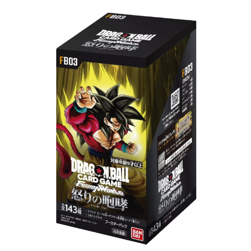 Dragon Ball Super Card Game Fusion World Raging Roar Boosterbox (FB03)