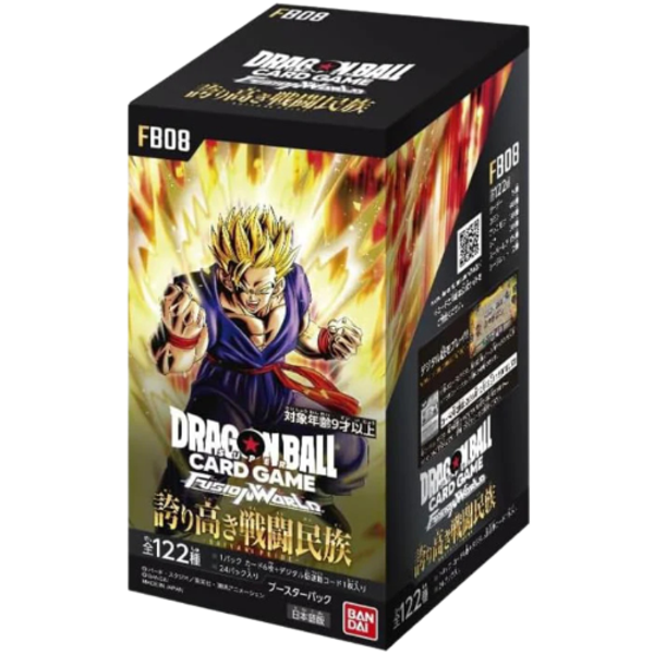 Dragon Ball Super Card Game Fusion World Saiyan's Pride Boosterbox (FB08)