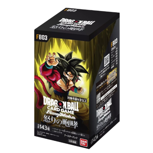 Dragon Ball Super Card Game Fusion World Raging Roar Boosterbox (FB03)