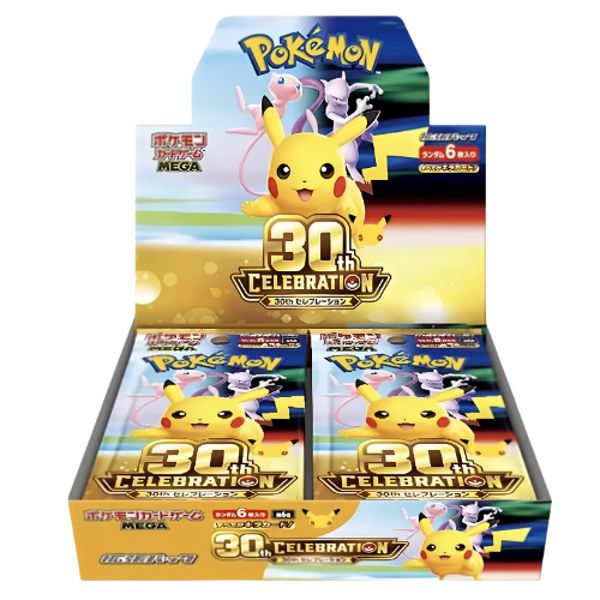 Pokemon 30th Celebration Boosterbox (m6a)