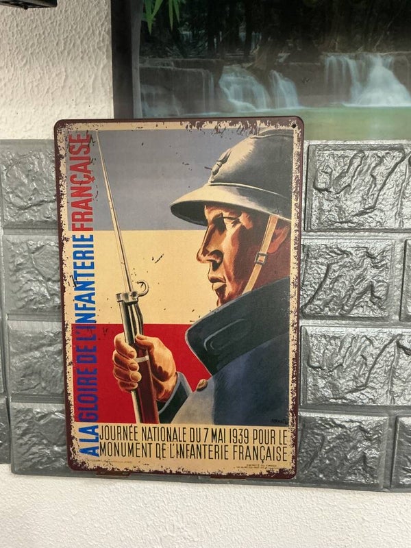 Journée nationale du 7 mai 1939, pour le monument de l’infanterie française