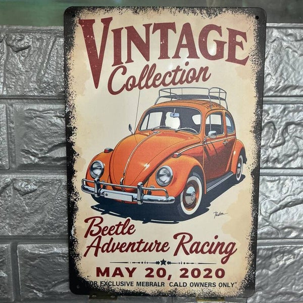 Vintage, collection Beetle, Adventure, Racing, 2020