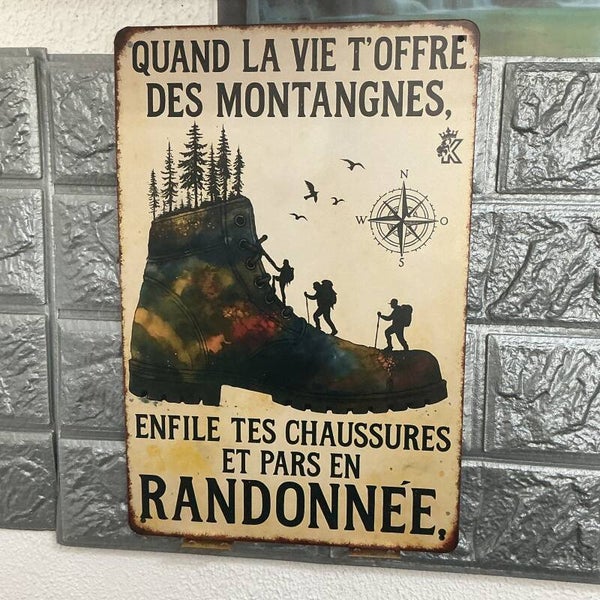 Quand la vie t’offre des montagnes, enfile tes chaussures et part en randonnée