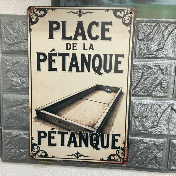 Place de la pétanque