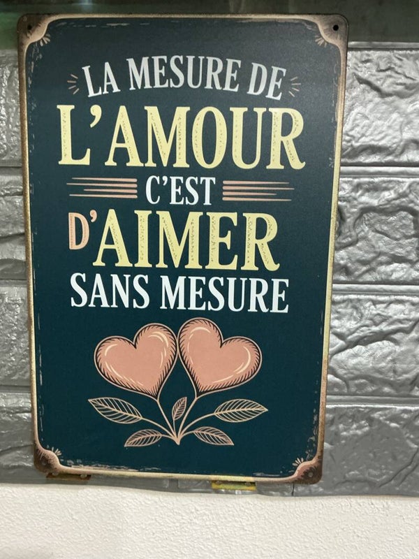 La mesure de l’amour, c’est d’aimer sans mesure