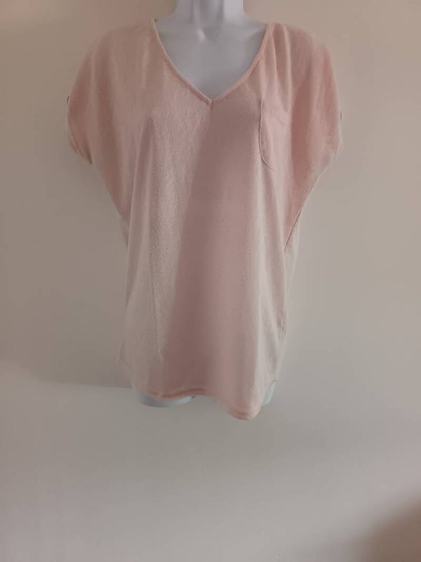Tee-shirt rose poudré