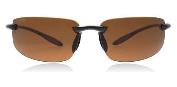 Serengeti Lipari Glanzend Bruin 63mm Gepolariseerd