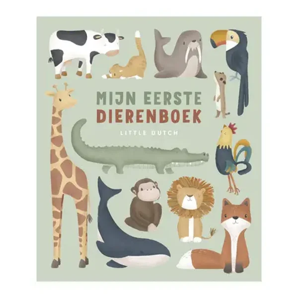 115. Little dutch Kinderboek Mijn eerste dierenboek - NL