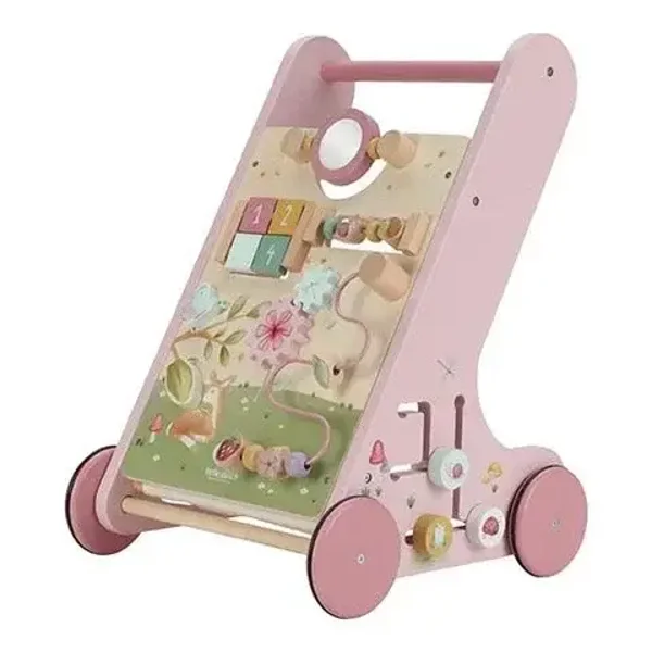 Little dutch Loopwagen - Roze - Fairy Garden