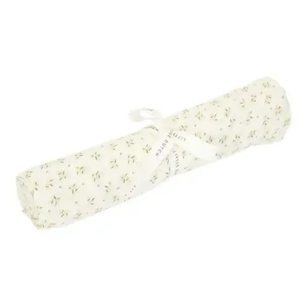 Little dutch Swaddle - Groen - Maat 120 cm - Essentials - Blueberry Leaves