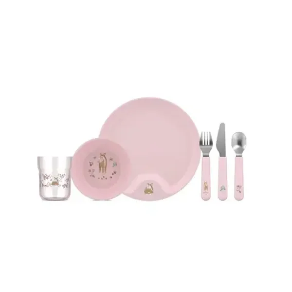 100. Mepal Set Kinderservies 6-Delig Fairy Garden