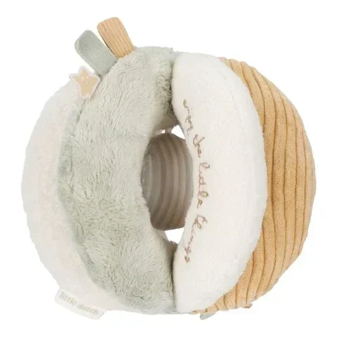 143. Little dutch Grijpbal - Wit - Newborn Naturals