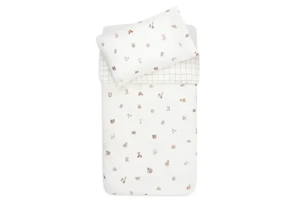 Jollein Dekbedovertrek met sloop - Animal Friends