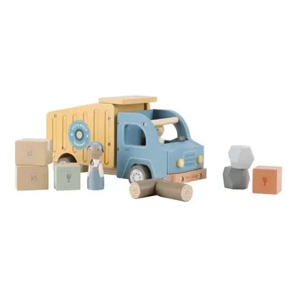 Little dutch Houten kiepwagen – Meerkleurig