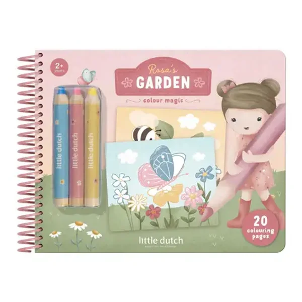 Little dutch Kleurboek - Essentials - Rosa
