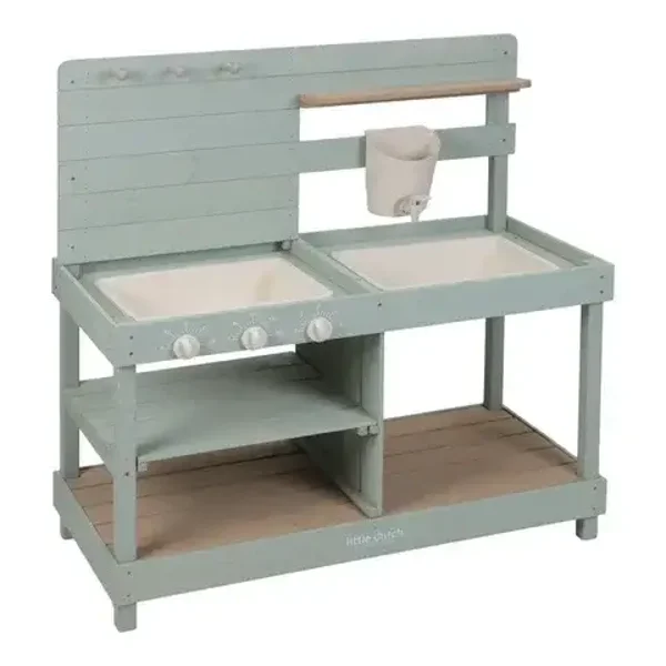146. Little dutch Houten buitenkeuken - Groen
