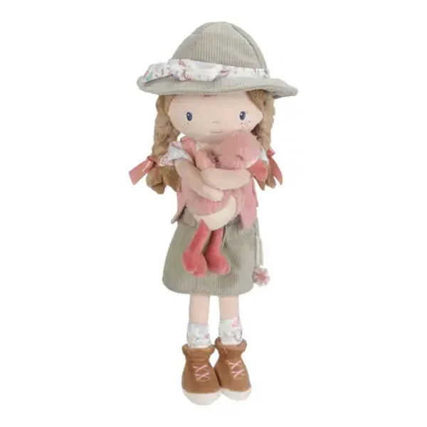Little dutch Knuffelpop Rosa - Safari Friends