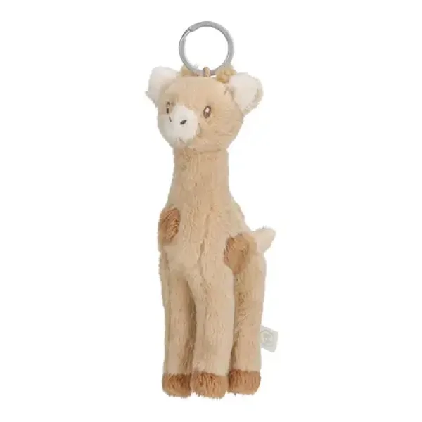 Little dutch Sleutelhanger Giraf - Geel
