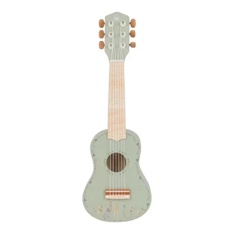 Little dutch Houten gitaar - Groen - Safari Friends