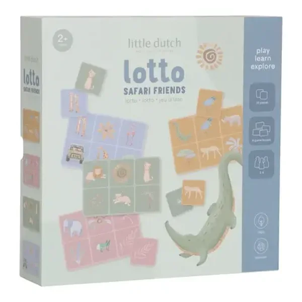 Little dutch Lotto spel - Safari Friends