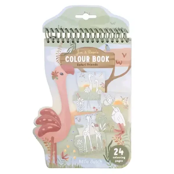 Little dutch Safari Friends Kleurboek - Rosa
