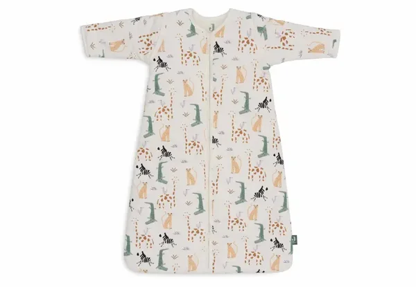 128. Jollein Baby Slaapzak met Afritsbare Mouw - Jungle Jambo 90cm